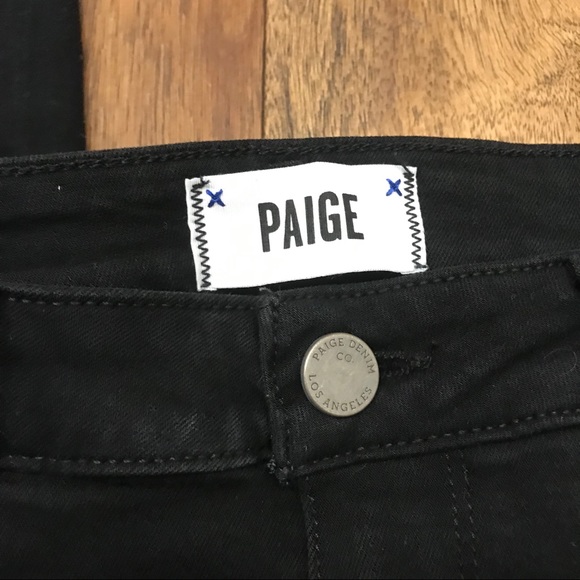 Paige Verdugo Ankle Jeans in black distressed - Picture 3 of 9
